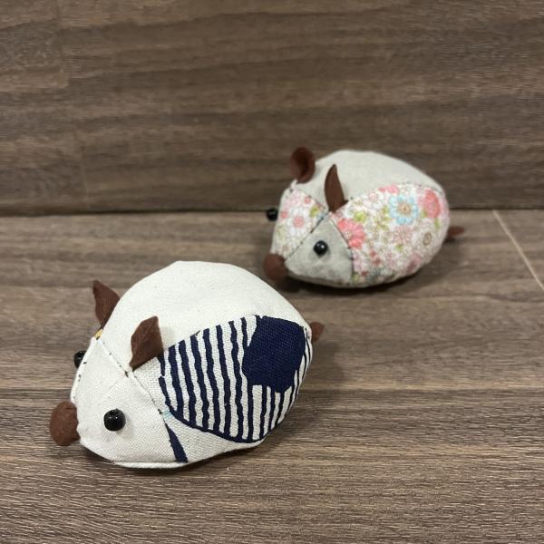 針山ハリネズミ(黄青)