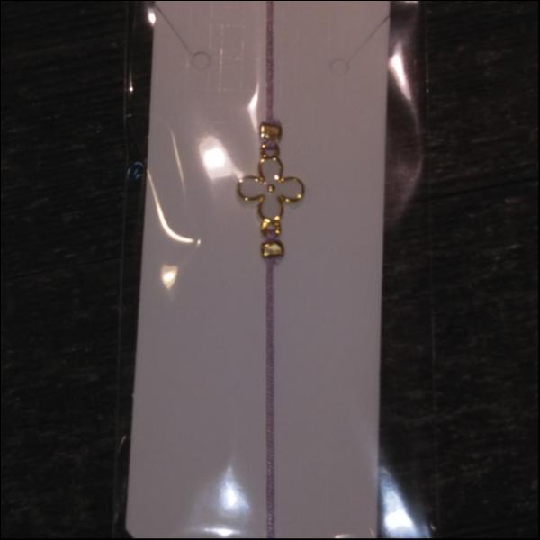 アンクレット 白花