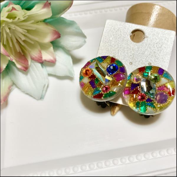 ジュエルボックスイヤリング(マルチ)