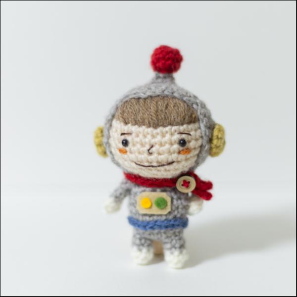 もりのロボ(大、グレー)