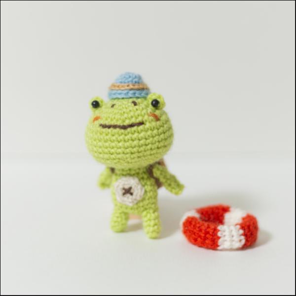 着せ替えカエルさん