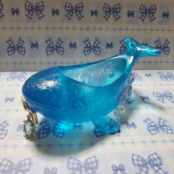 くじらの小物入れ
