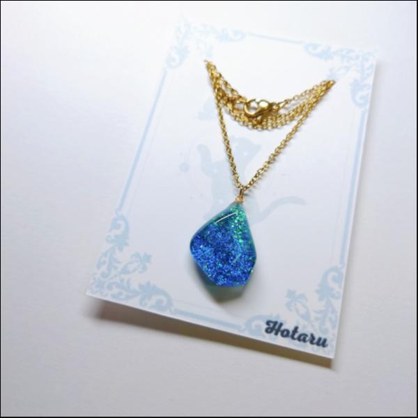 輝石ネックレス(ステンレス仕様)