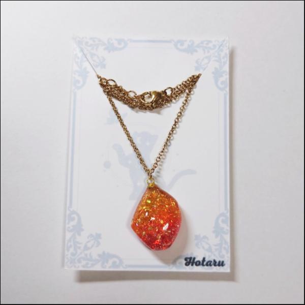 輝石ネックレス(ステンレス仕様)