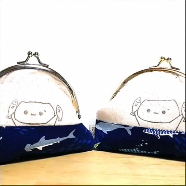 ねこざわくんのがまぐち