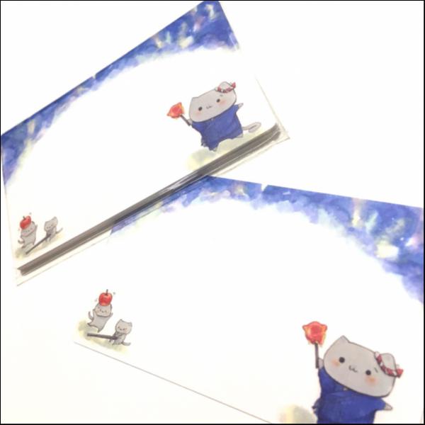ねこざわくんのメッセージカード