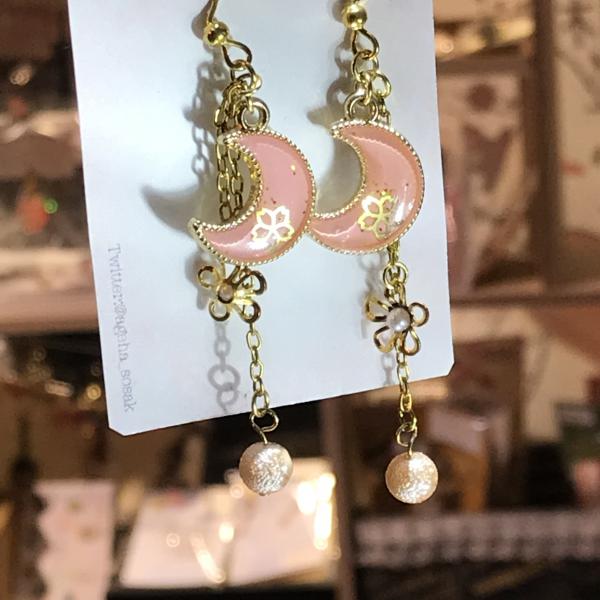 桜月ピアス