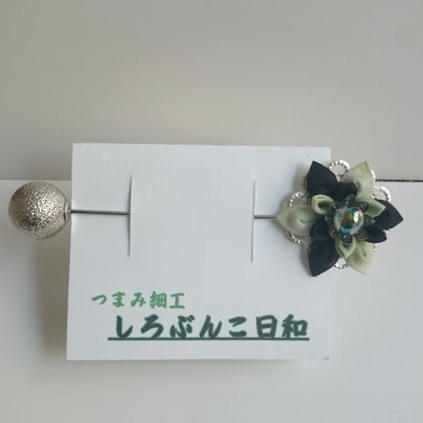 お花のシンプルヘアバトンA
