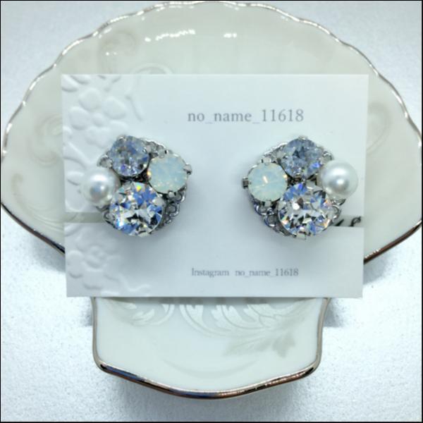 bijouイヤリング【クリスタルの煌めき】