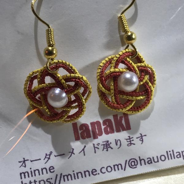 水引ピアス