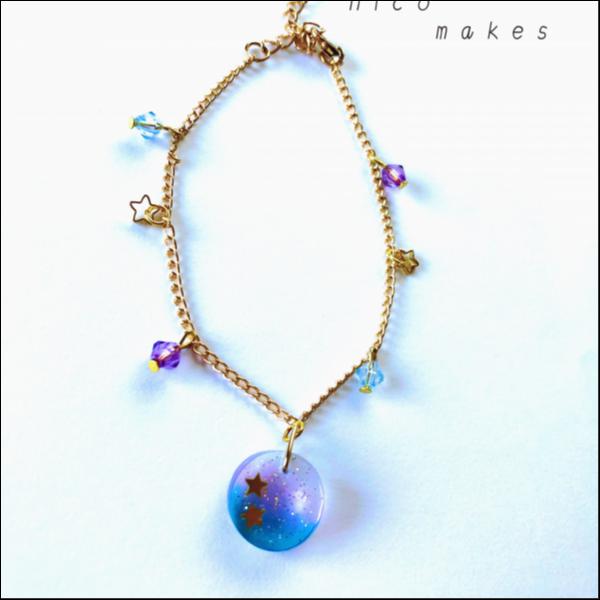 星が輝く☆ブレスレット