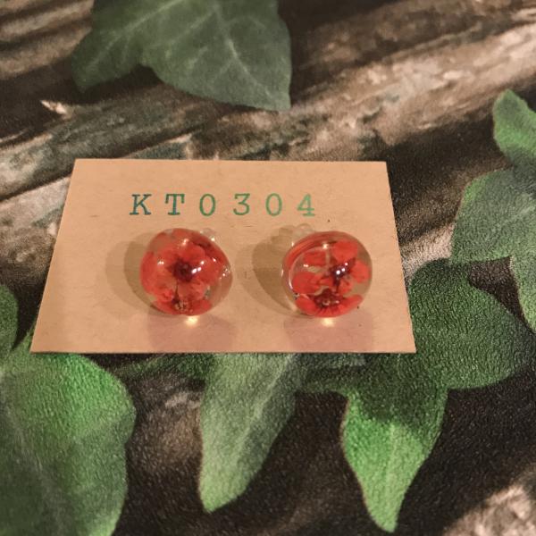 フラワーピアス