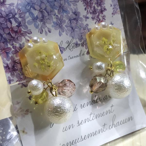 レジンイヤリング