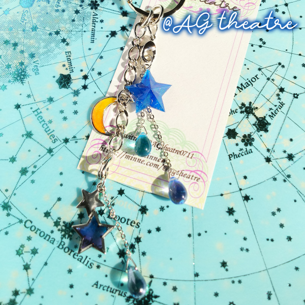 星雫のバッグチャーム