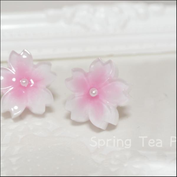 淡桜 ピアス