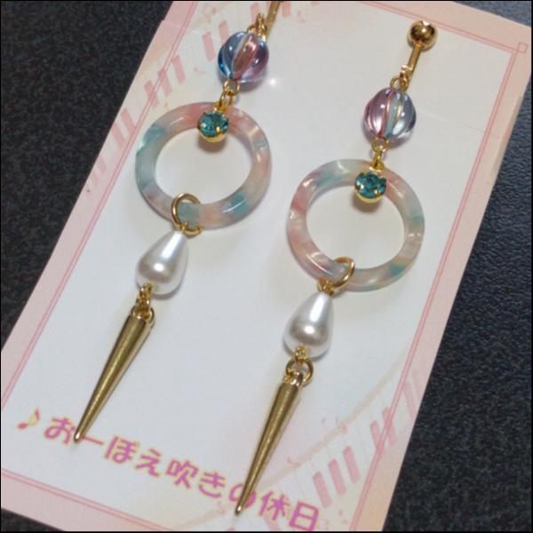 夏色デザインイヤリング