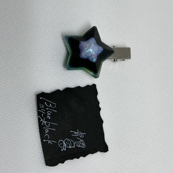一番星のクリップ小〈緑〉