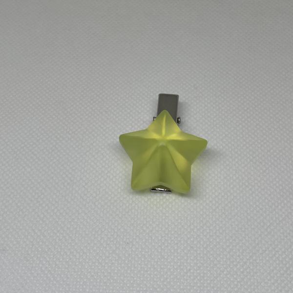 星のクリップ小<イエロ>