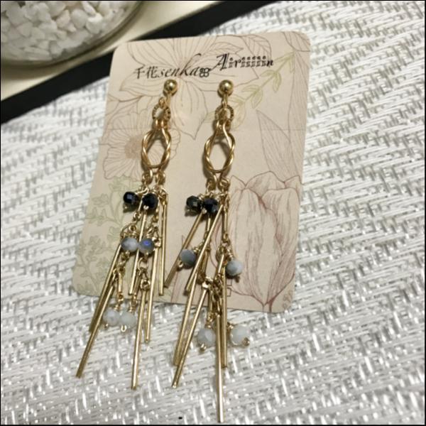 ジャラジャラ イヤリング
