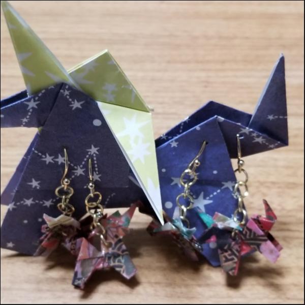 空想の生き物展 ユニコーン ピアス