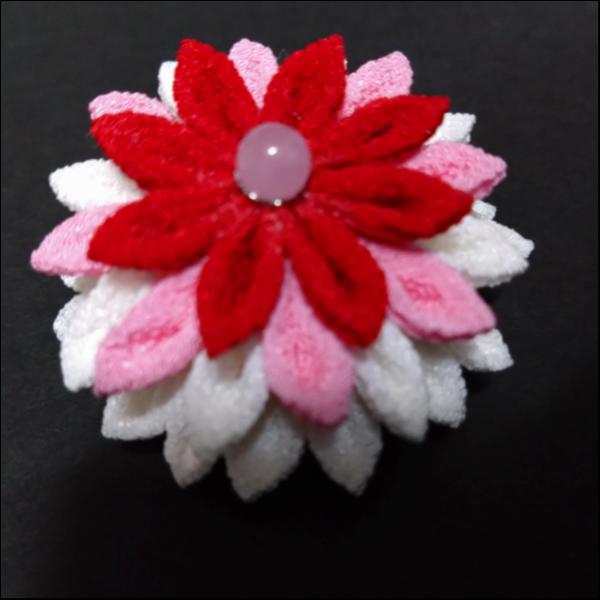 2Wつまみ細工あか